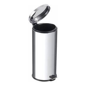 Lixeira Elegance Multiuso Aço Inox 30l Pedal - 69x29x29cm