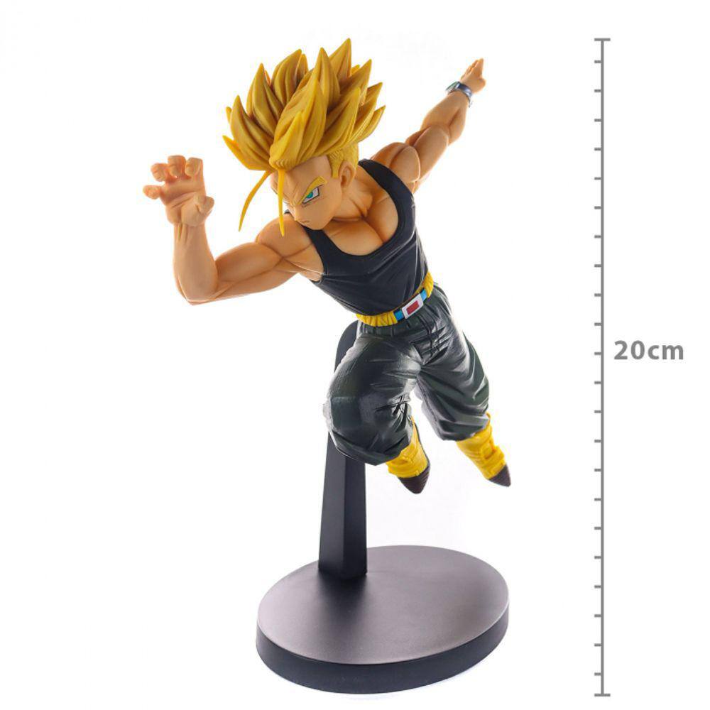 Boneco Dragon Ball Super Trunks Galick Gun Super Saiyajin Banpresto