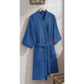 Roupão Adulto com Manga Dohler Velour Confort 100% Algodão