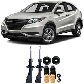 Amortecedor + Kit Batente Honda HR-V Dianteiro 2015 Até 2020 O Par