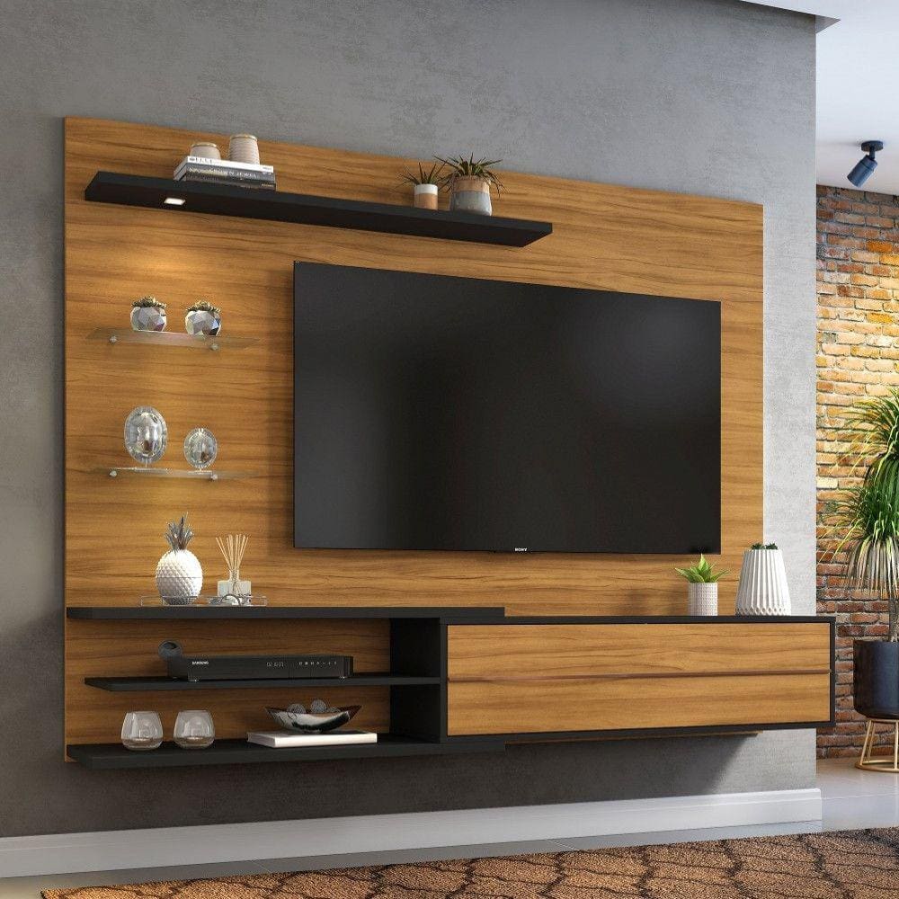 Painel para TV até 60 Polegadas 1 Porta Led NT 1115 Notável Móveis