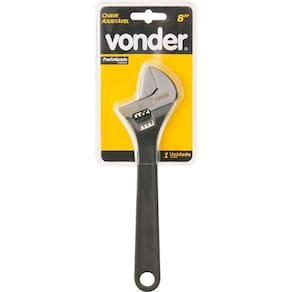 Chave Inglesa Ajustável 12" Aço Carbono Fosfatizada Vonder