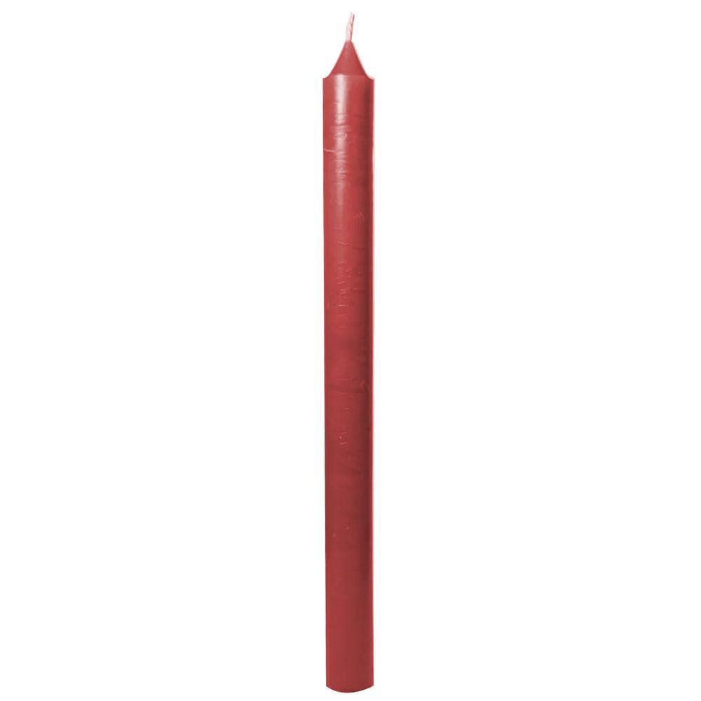Vela Vermelha Exu Pomba Gira Iansã Ogum 19cm Queima 6 Horas