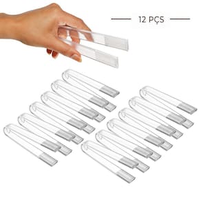Kit Com 12 Pegador De Acrílico Salada Doces Gelo 14,5Cm