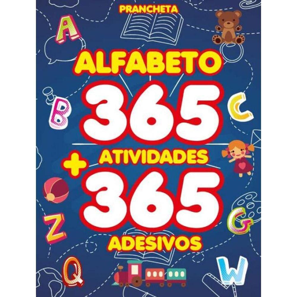 365 Atividades E 365 Adesivos Alfabeto