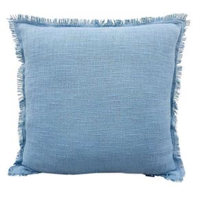Capa Para Almofada Sabia Azul Claro 0,45x0,45m - Qaza
