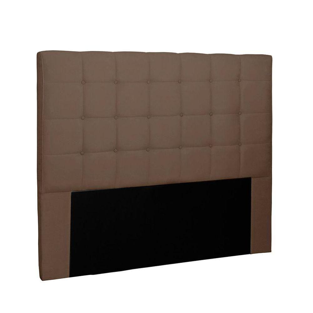 Cabeceira Verona Cama Box Solteiro 90Cm Suede Caramelo