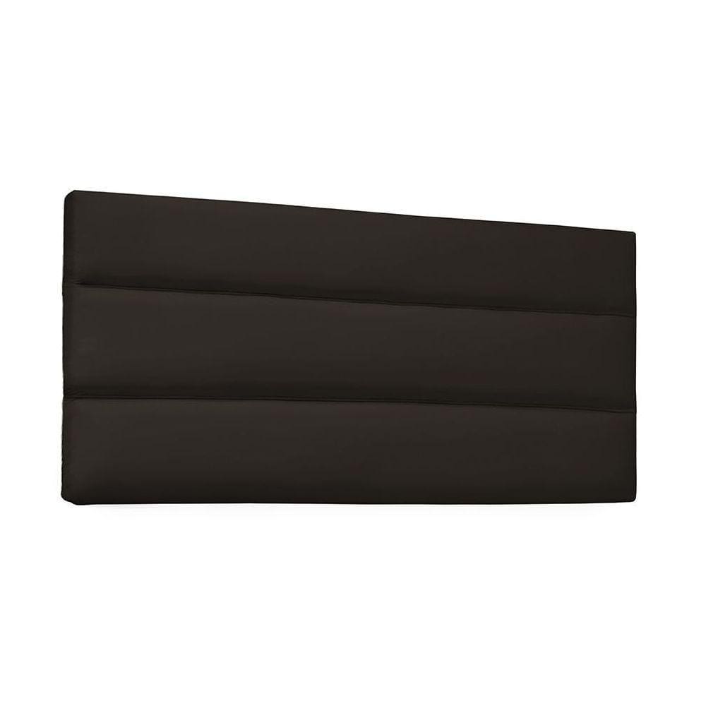 Cabeceira Painel La Italiana King 195cm Corino Marrom