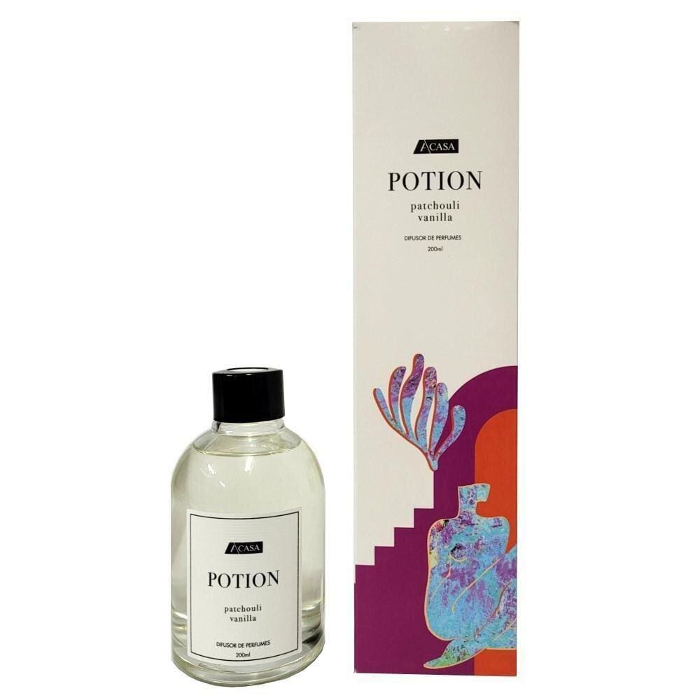 Difusor de Perfumes Potion Patchouli e Vanilla 200ml - A\CASA