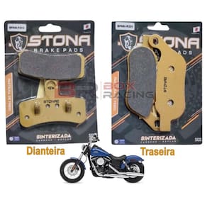 Kit pastilha freio Stona D/T FXDB Dyna Street Bob 1690 14-17