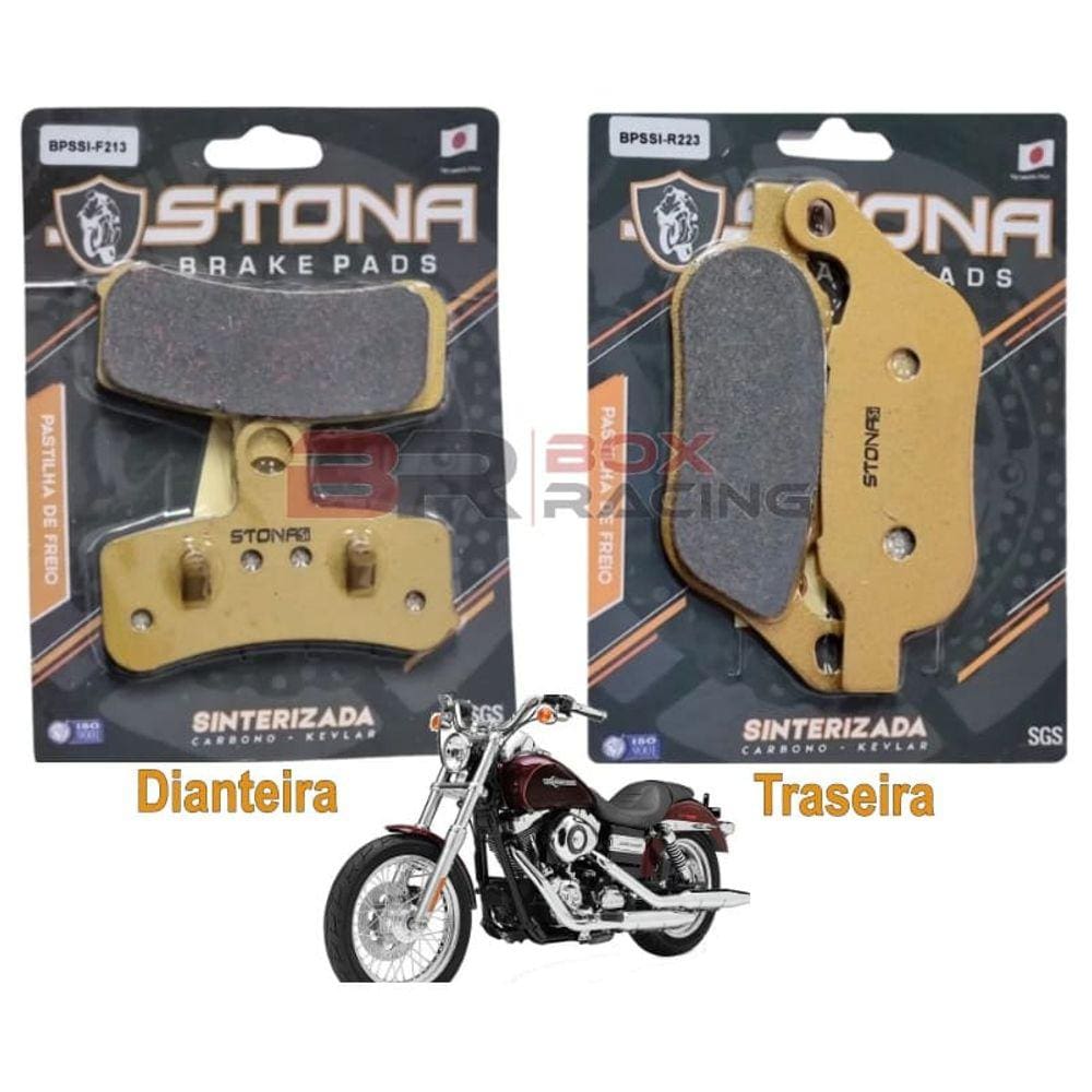 Pastilha freio D/T FXDC Dyna Super Glide Custom 1690 14-17