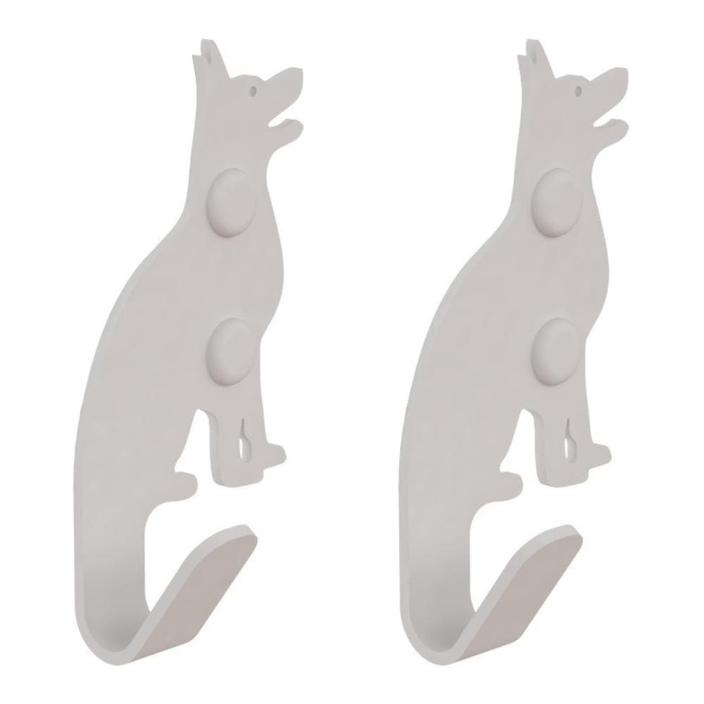 Kit 2 Ganchos De Parede Decorativo Pendurador De Bolsa C.B