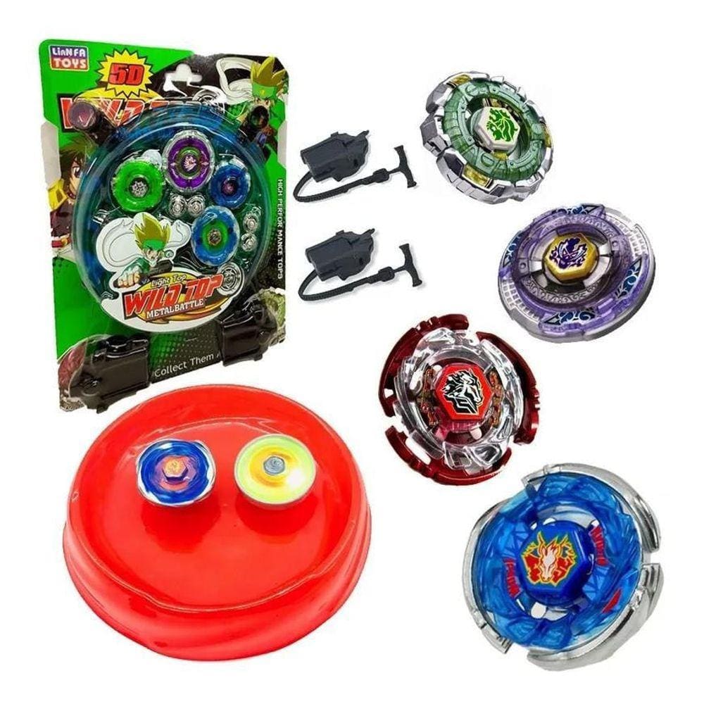 Beyblade - Kit De Duelos Épicos - Pronta Entrega