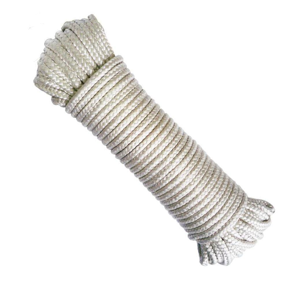 Corda de Seda Poliéster Trançada 12 MM x 30 Metros - Várias Cores - ARTEPLAS