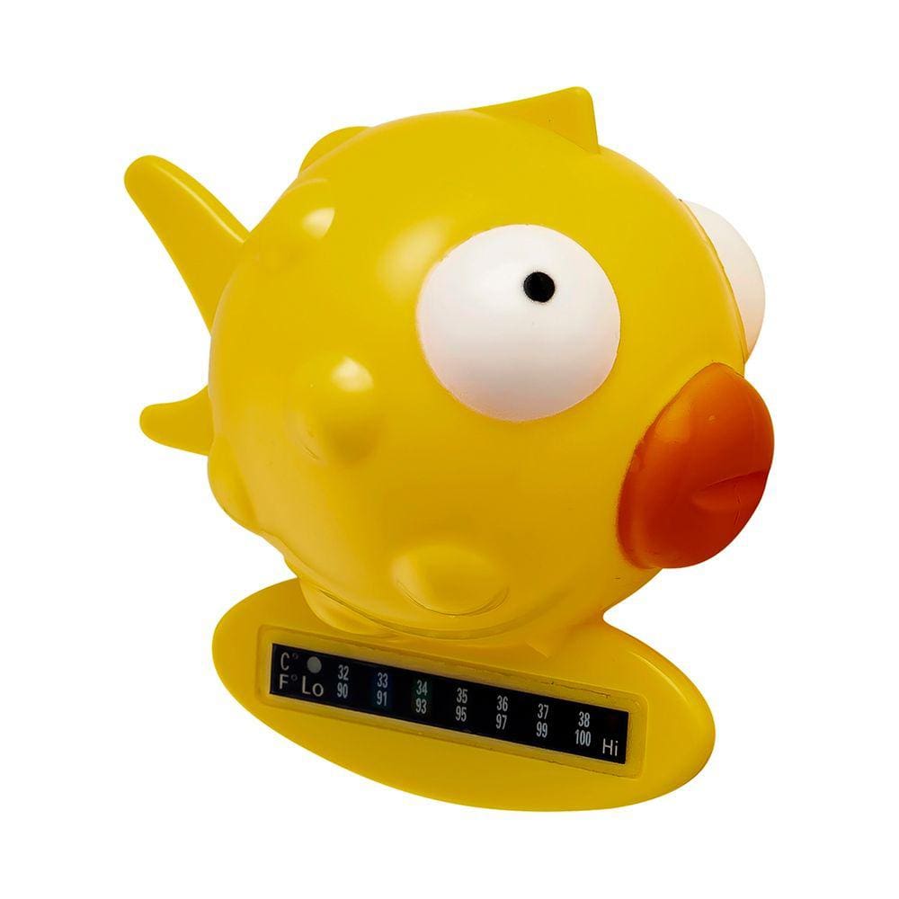 Termômetro Para Água Da Banheira Peixinho Clingo Amarelo