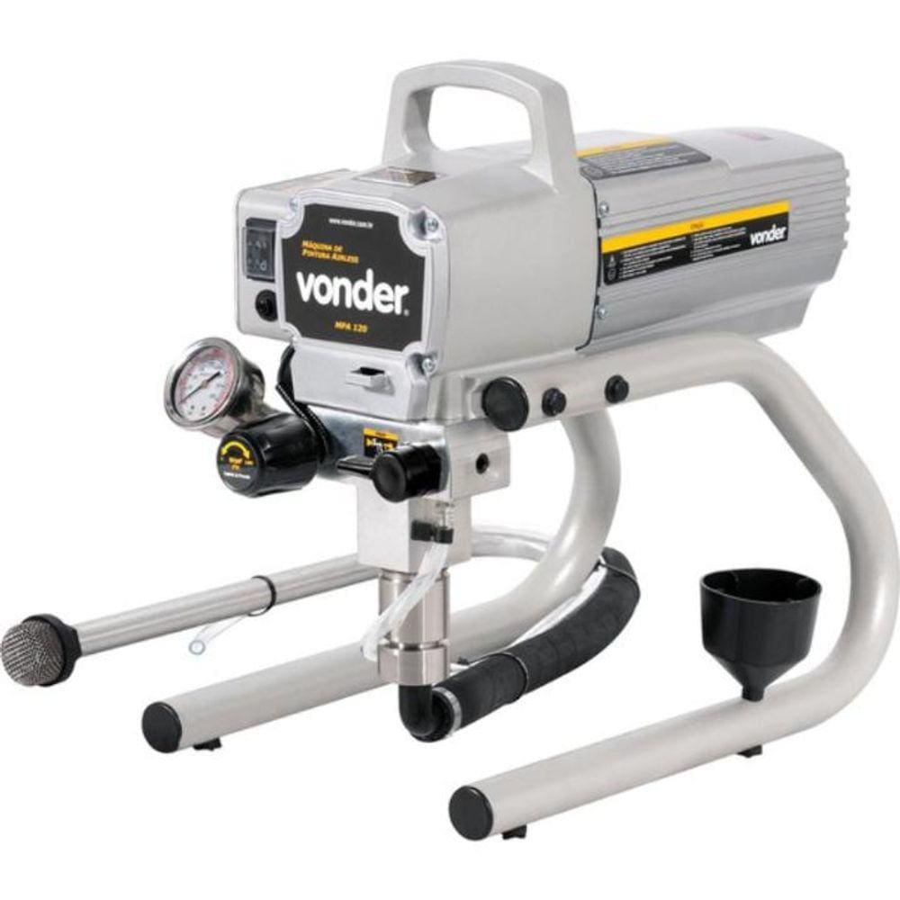 Máquina De Pintura Airless 1,2hp Mpa 120 Vonder 220v