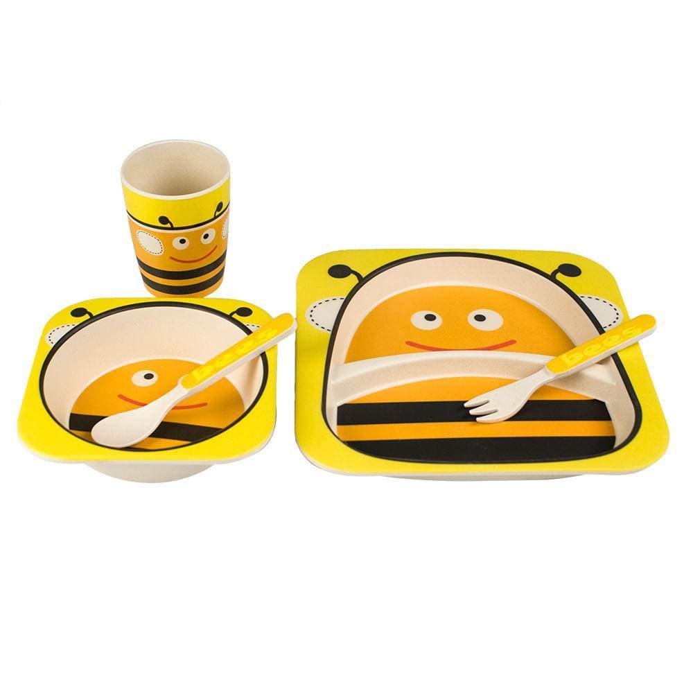 Kit Infantil para Refeição N214677-4 Abelha - Ztg