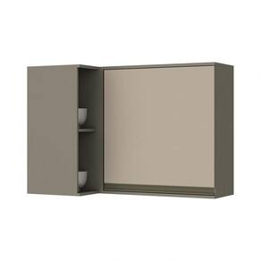 Armário Henn 1 Porta Connect C58 Duna Cristal