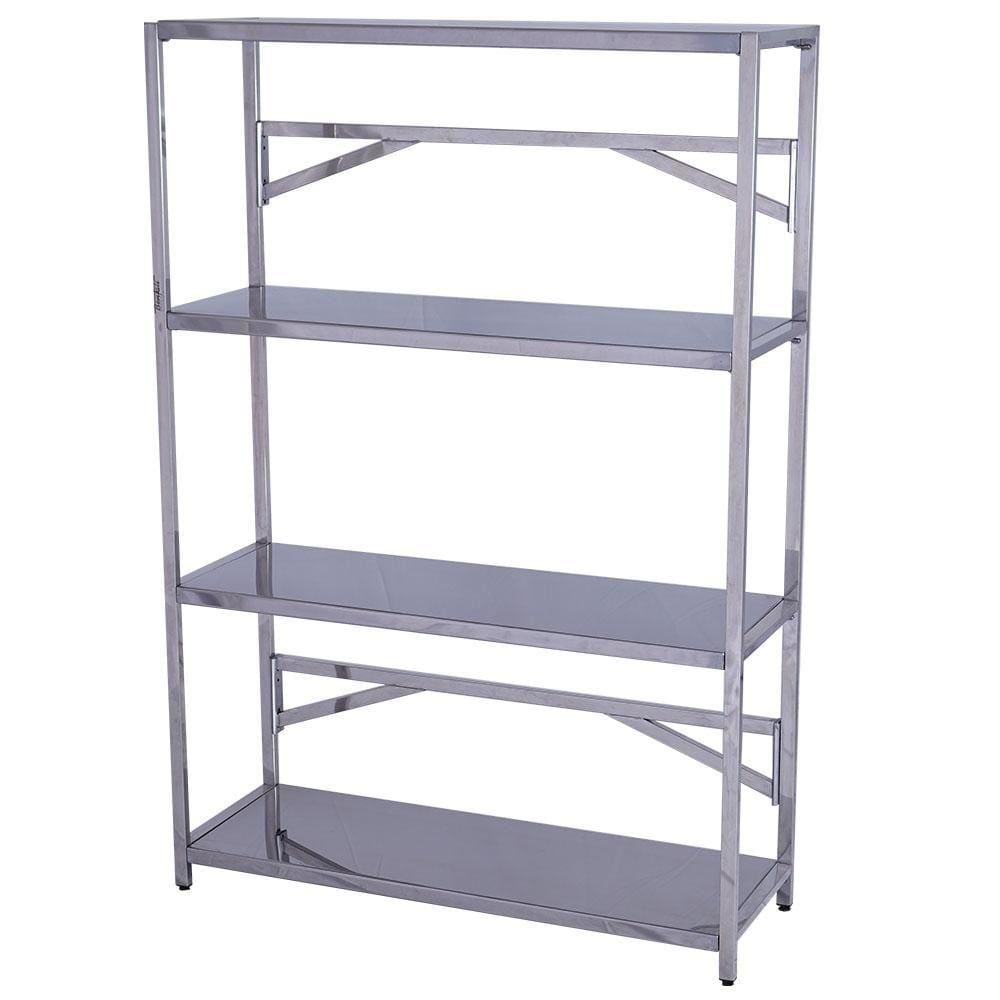 Estante Inox 100X50CM Benfati TB 20X30 4 Planos Lisos
