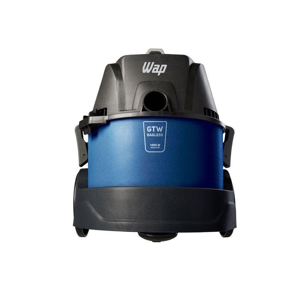 Aspirador Wap Bagless água E Pó Fw007431 Preto Com Azul 127v