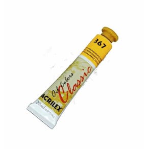 Tinta Oleo Oil Colors 20Ml 367 Amarelo Permanente Escuro - 141230367
