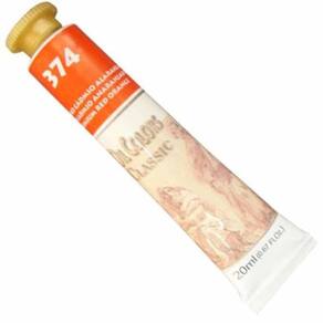 Tinta Oleo Oil Colors 20Ml Vermelho Cadmio Alaranja 374 - 141230374