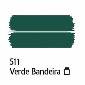 Tinta Pva Fosca Para Artesanato 100Ml Verde Bandeira - 32100511