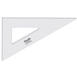 Esquadro Acrilico 32Cm 60 Sem Graduacao - 2632
