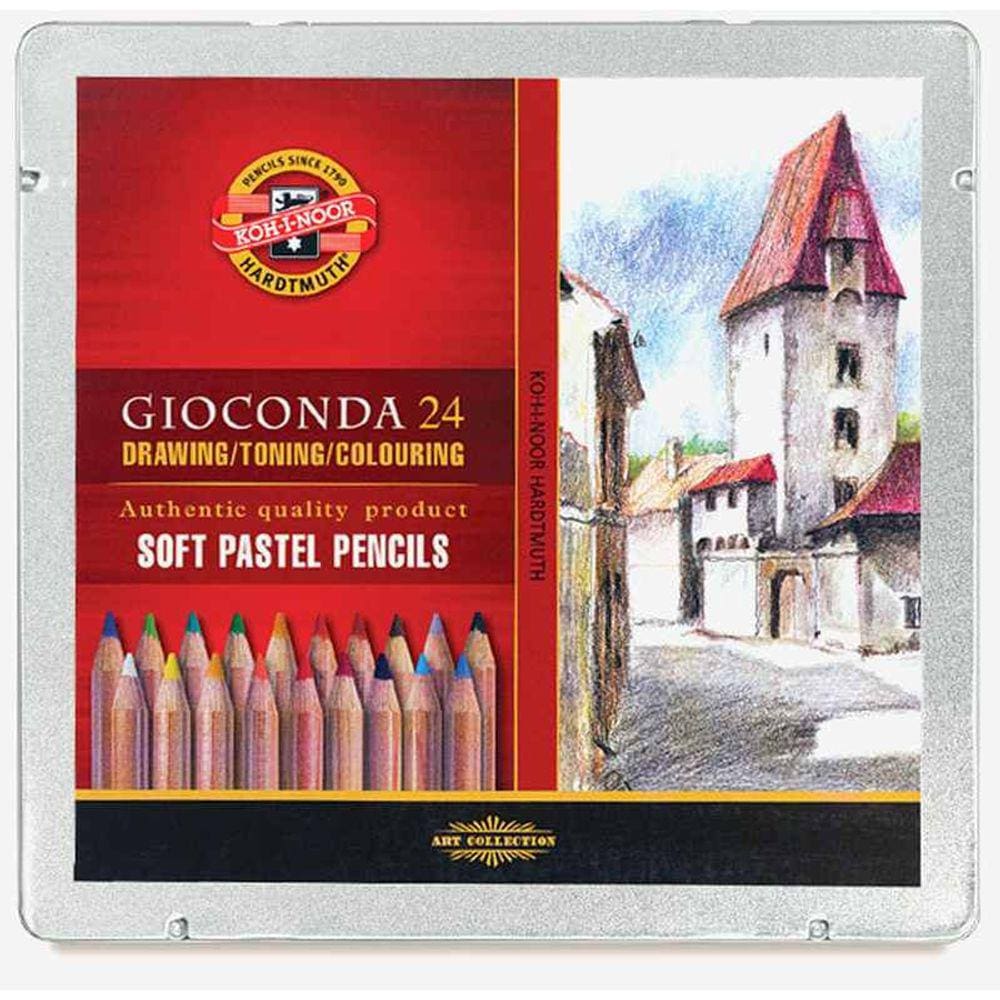 Lapis Pastel Gioconda Com 24 Cores – Kn0088280000