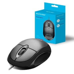 Mouse Classic Box Optico Full Black Usb - Mo300