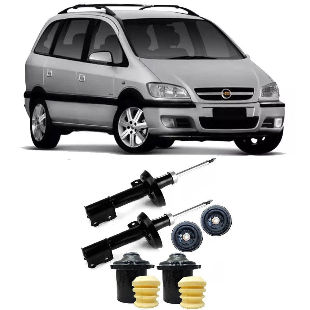 Amortecedor + Kit Batente Chevrolet Zafira Dianteiro 2001 Até 2012 O Par