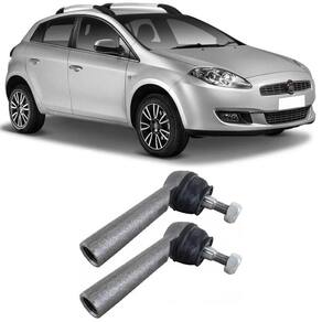 Terminal de Direção Fiat Punto Dianteiro 2007 Até 2016 O Par