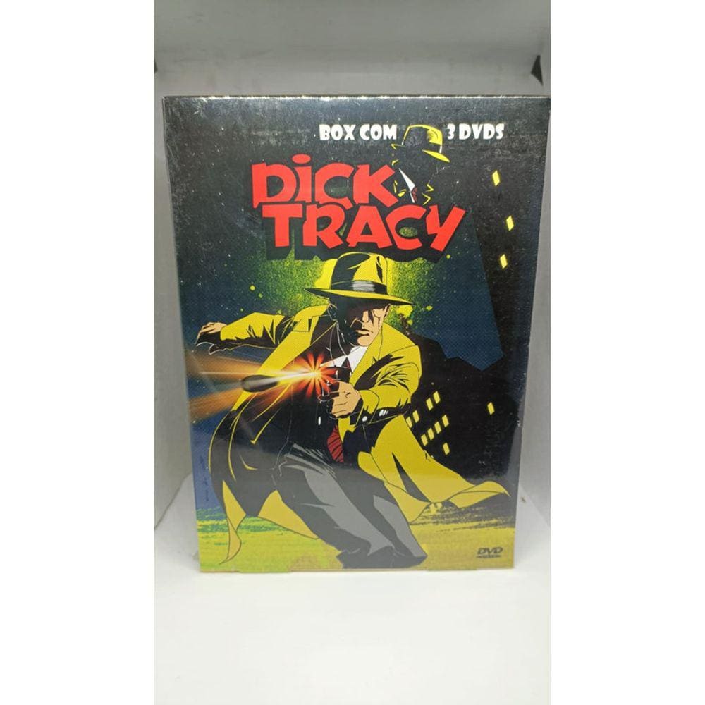 Dick Tracy Box 3 Dvds - Legendado Em Português E Espanhol