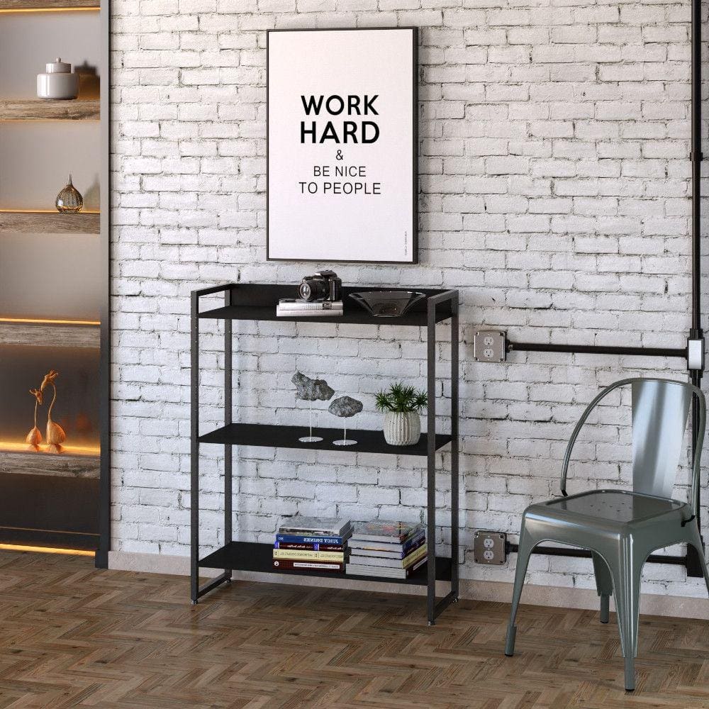 Estante 3 Prateleiras Dynamica DYES83 Compace - Preto