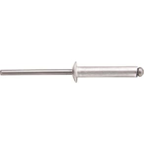 Rebite Repuxo De Alumínio 6,2x25,0mm Mandril Aço Com 100 Peç