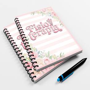 Caderno Universitário 96fls Profissão Luxo Fisioterapia Mod1