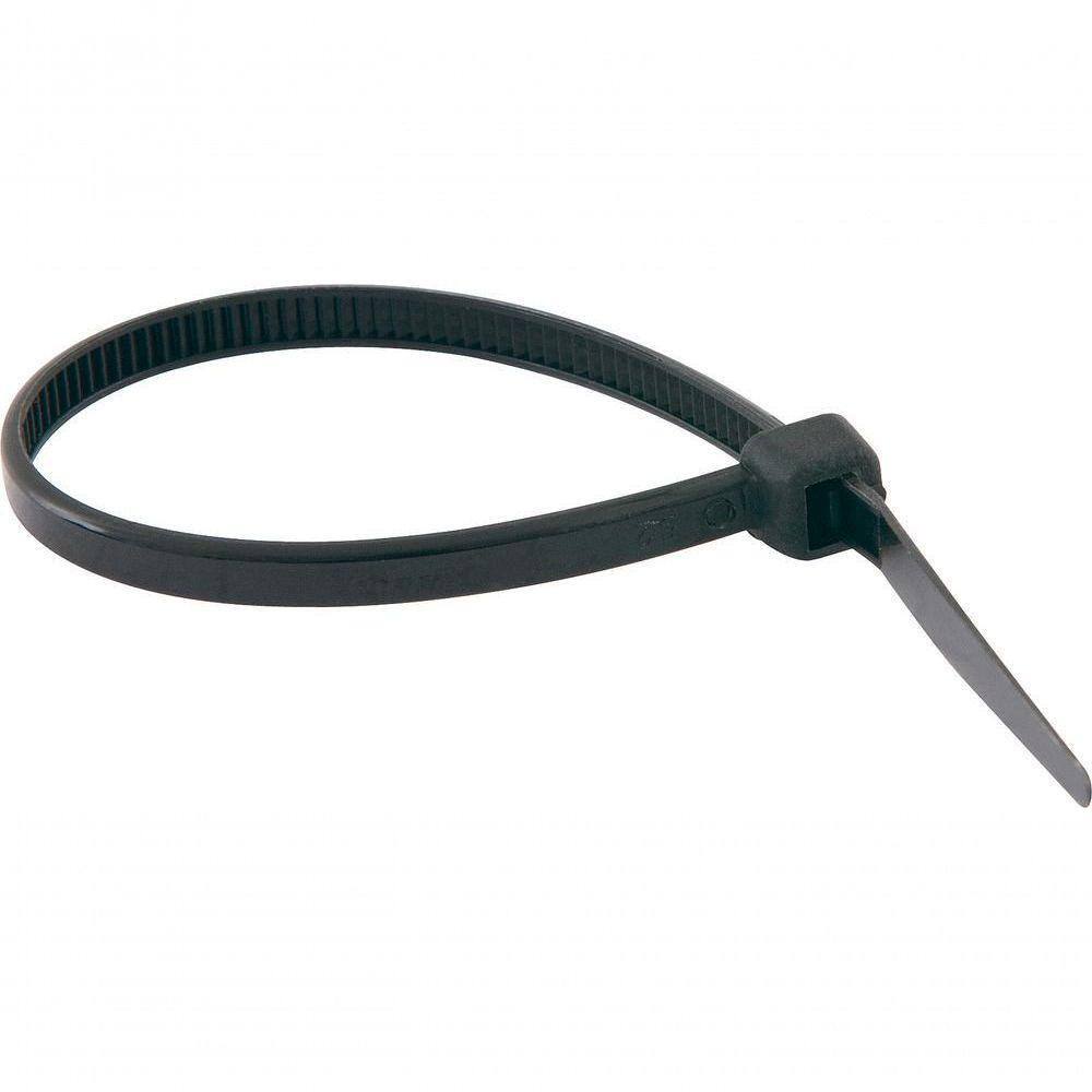 Abraçadeira De Nylon 400x4,8mm Preta Com 10 Peças - Vonder