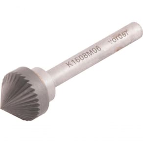 Lima Rotativa Cônica 90° 16 Mm Com Haste 6 Mm Vonder