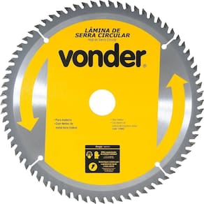 Lamina Serra Circular Vídea 185X20X2,6Mm 60 Dentes 7200 Rpm