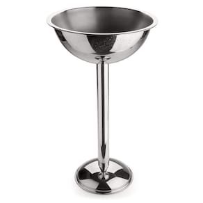 Champanheira Com Pedestal 12,2 Litros De Aço Inox