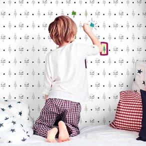 Papel de Parede Play Colorir 97908 - Rolo: 10m x 0,53m