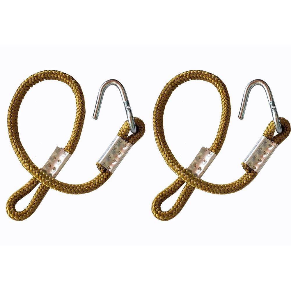 Extensor Corda Rede De Dormir Gancho Parede 01 Par Caramelo