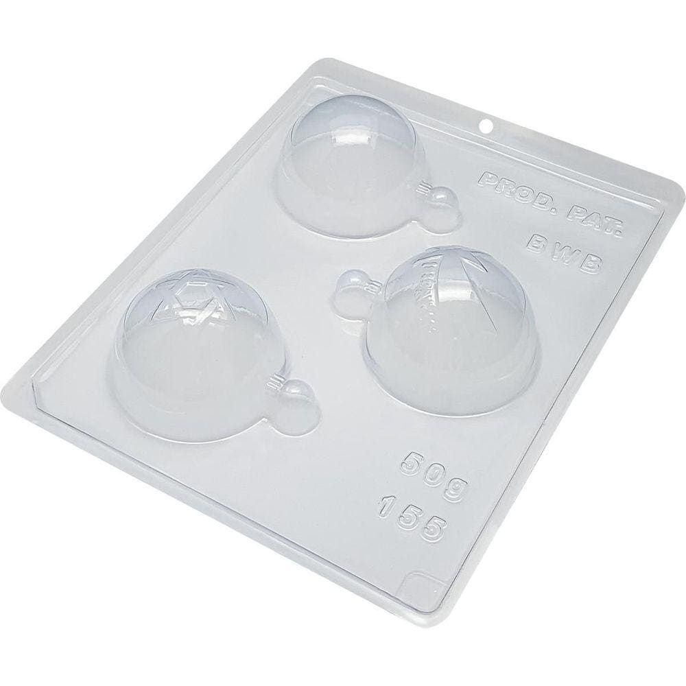 1 Forma Bwb Bolas De Natal De Silicone 3 Partes