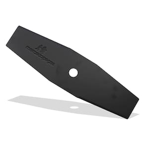 Lâmina Faca 2 Pontas Para Roçadeiras 350mm Furo 1 Pol 1,8mm