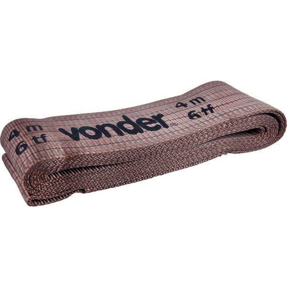 Cinta Elevação De Carga Vonder 7:1 4 Metros 5 Toneladas