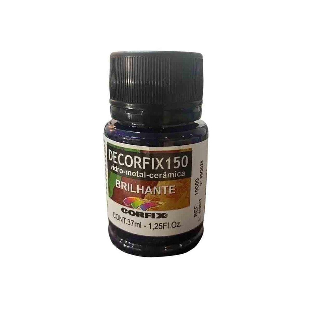 Tinta Decorfix 150 Brilhante 435 Azul Azurita 37Ml