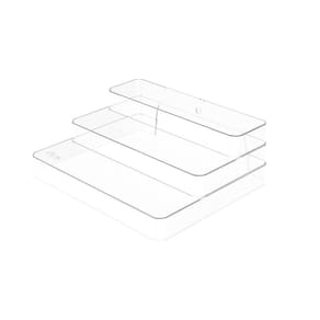 Organizador Multinível Clear Transparente 3 Andares Casa Ou