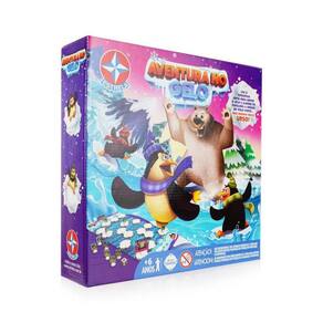 Brinquedo Jogo Infantil Torre De Gelo Balança Pinguim Br1289