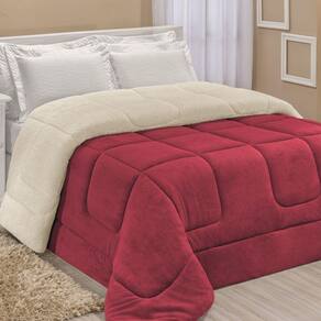 Coberdrom Robust King Manta Sherpa 1 Peça Vermelho