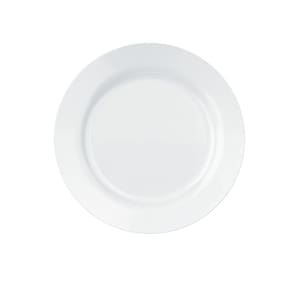 Jogo de Pratos Rasos 6 Peças Opaline Menu Branco 24cm Nadir Figueiredo